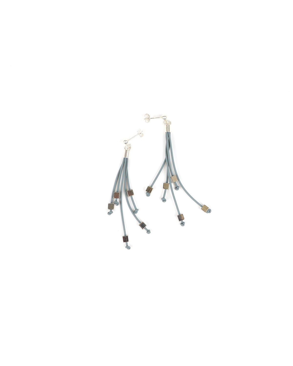 Woman wearing Luce Earrings