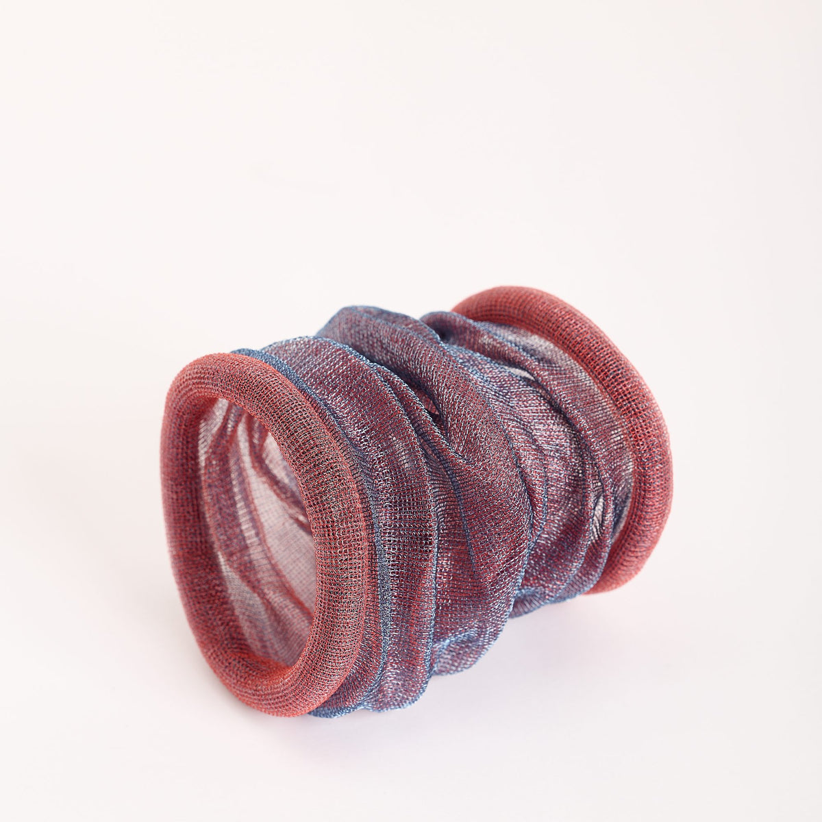 Maya Bracelet, blue and red