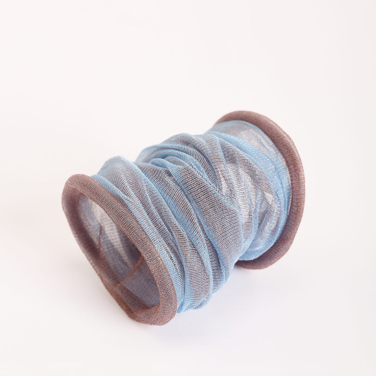 Maya Bracelet, light blue and brown
