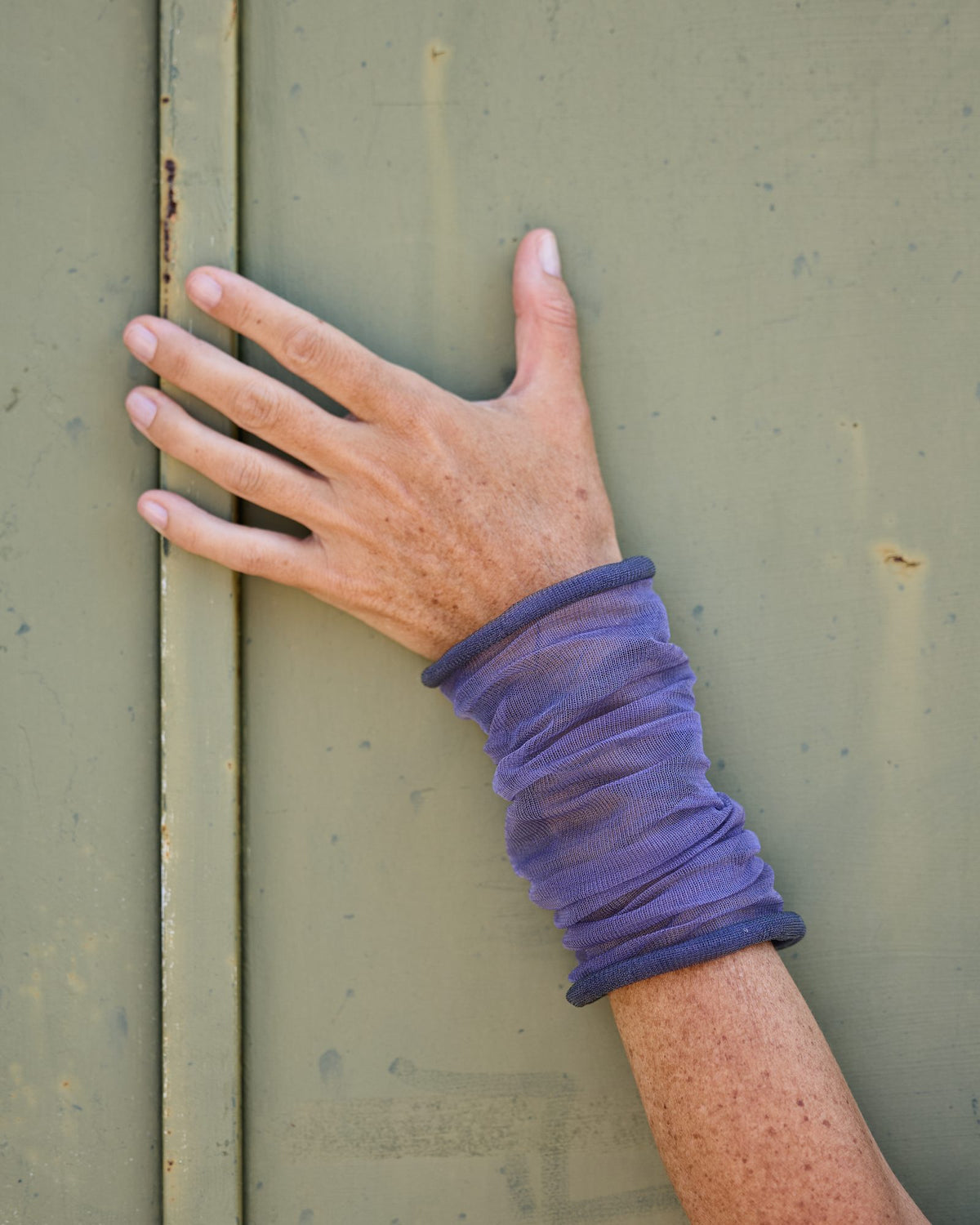 Woman wearing Maya Bracelet