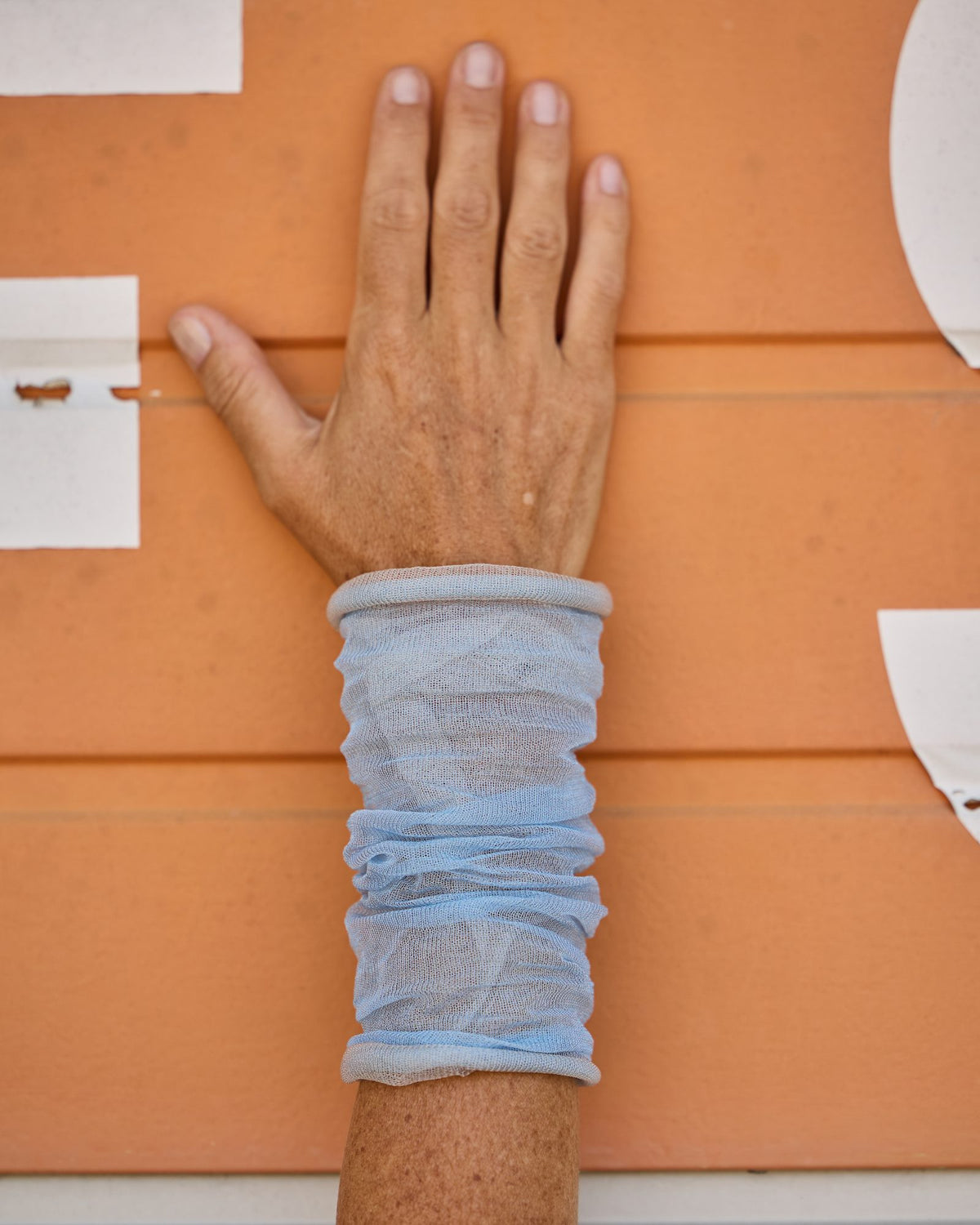 Woman wearing Maya Bracelet