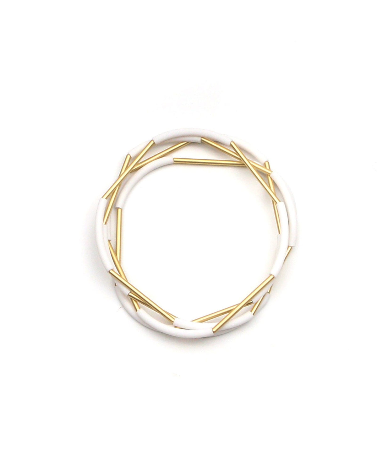 Donna con il Bracciale Nerò Oro