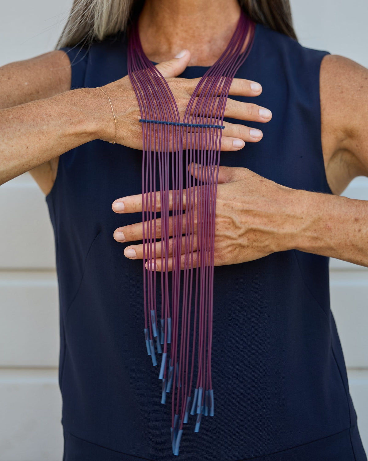 Donna con la Collana Niagara