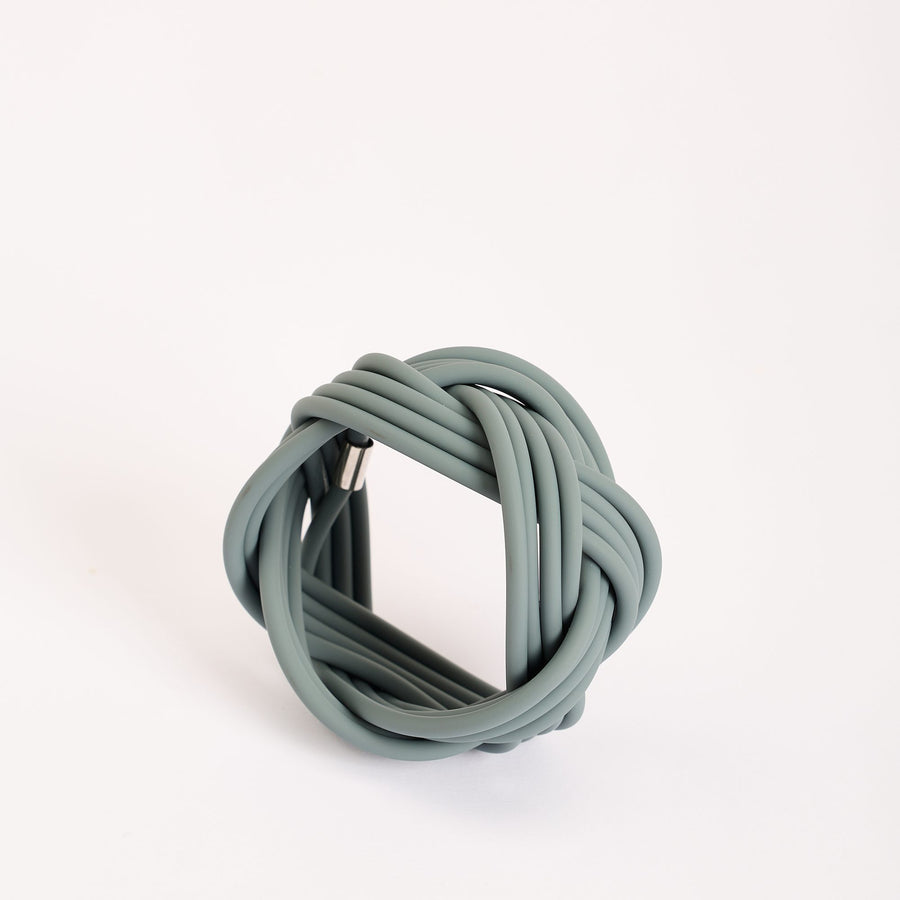 Bracciale Nodo Marino Rubber