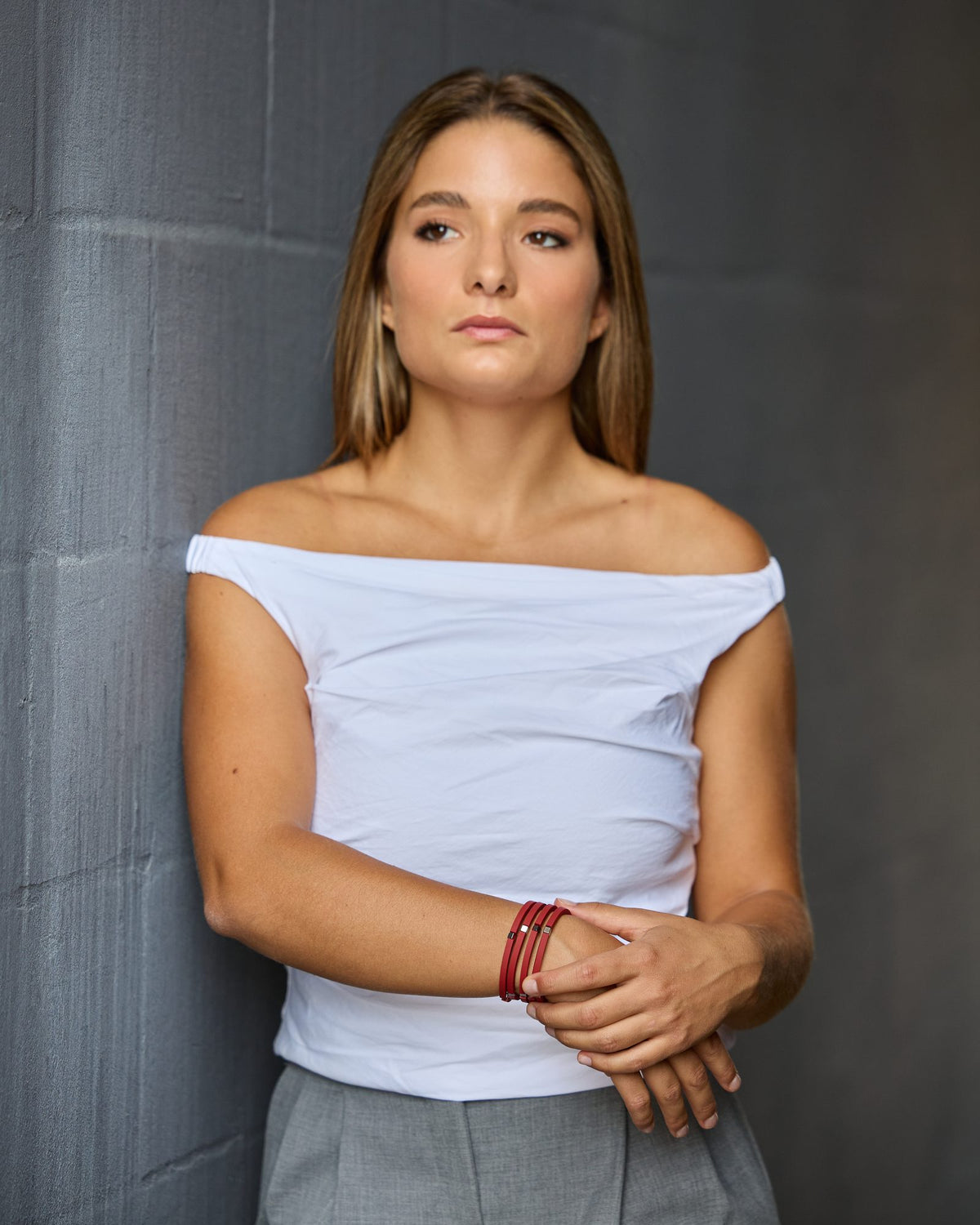 Woman wearing Polaris Bracelet