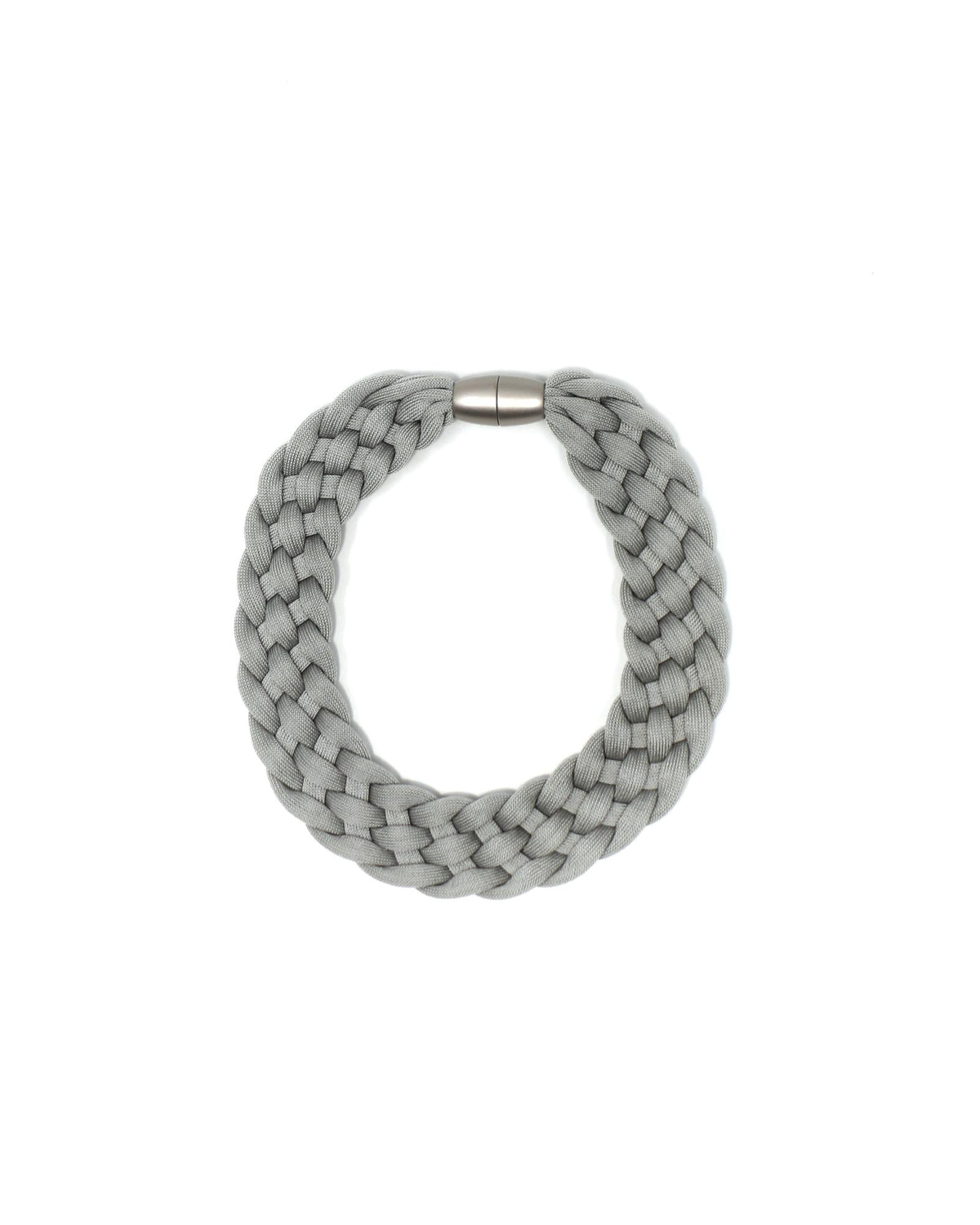 Woman wearing Queen Necklace