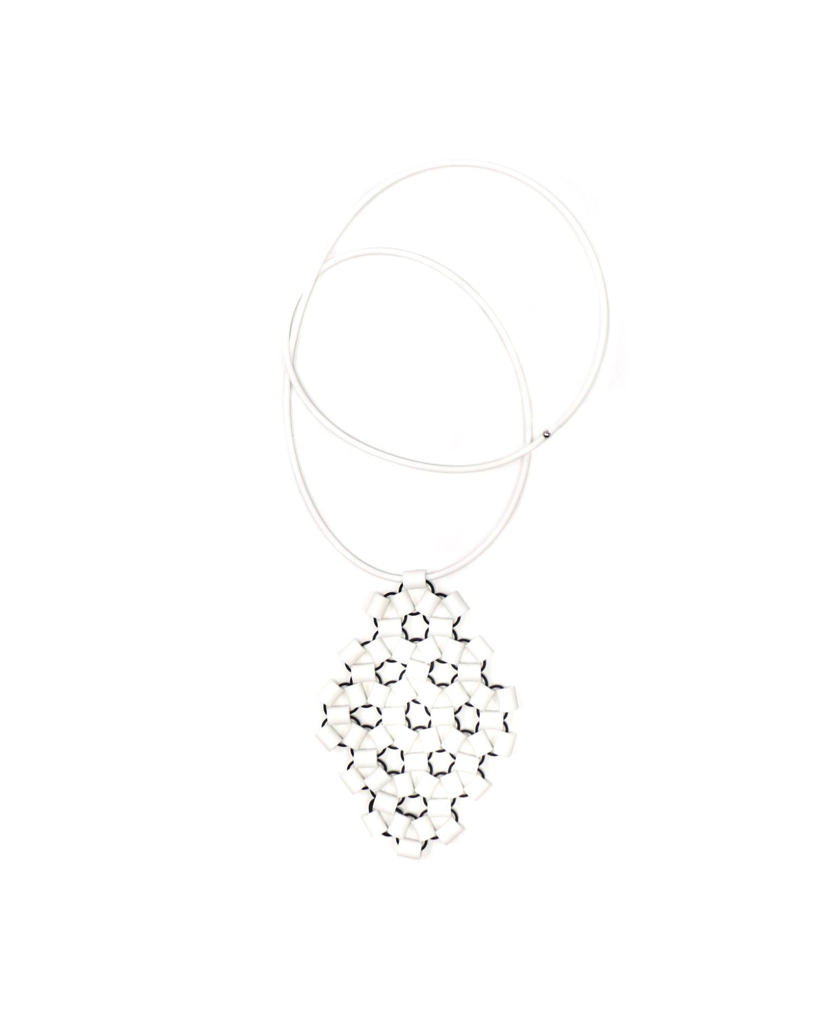 Woman wearing Ross 1 Necklace