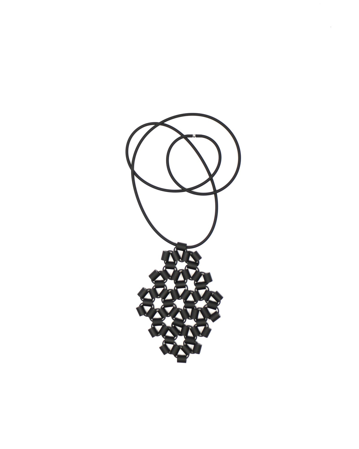 Woman wearing Ross 1 Necklace