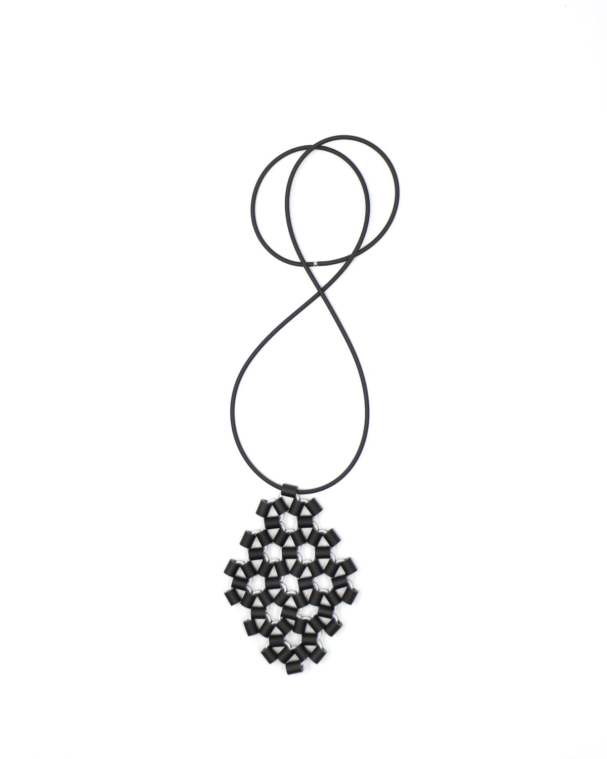 Woman wearing Ross 1 Necklace