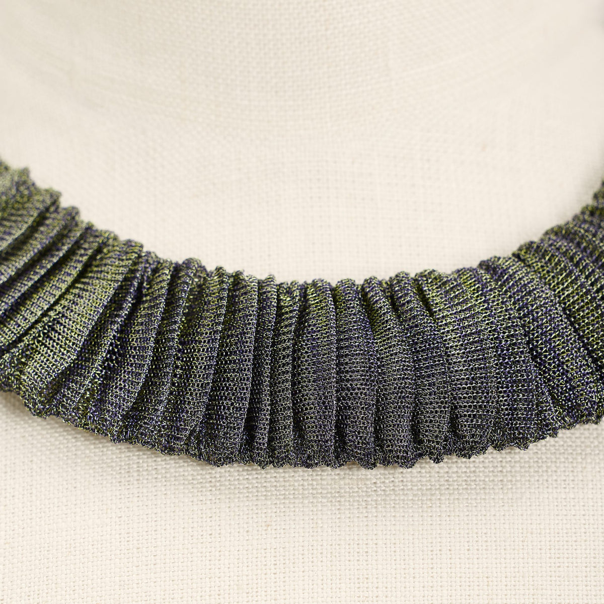 Sintesi Necklace, green purple