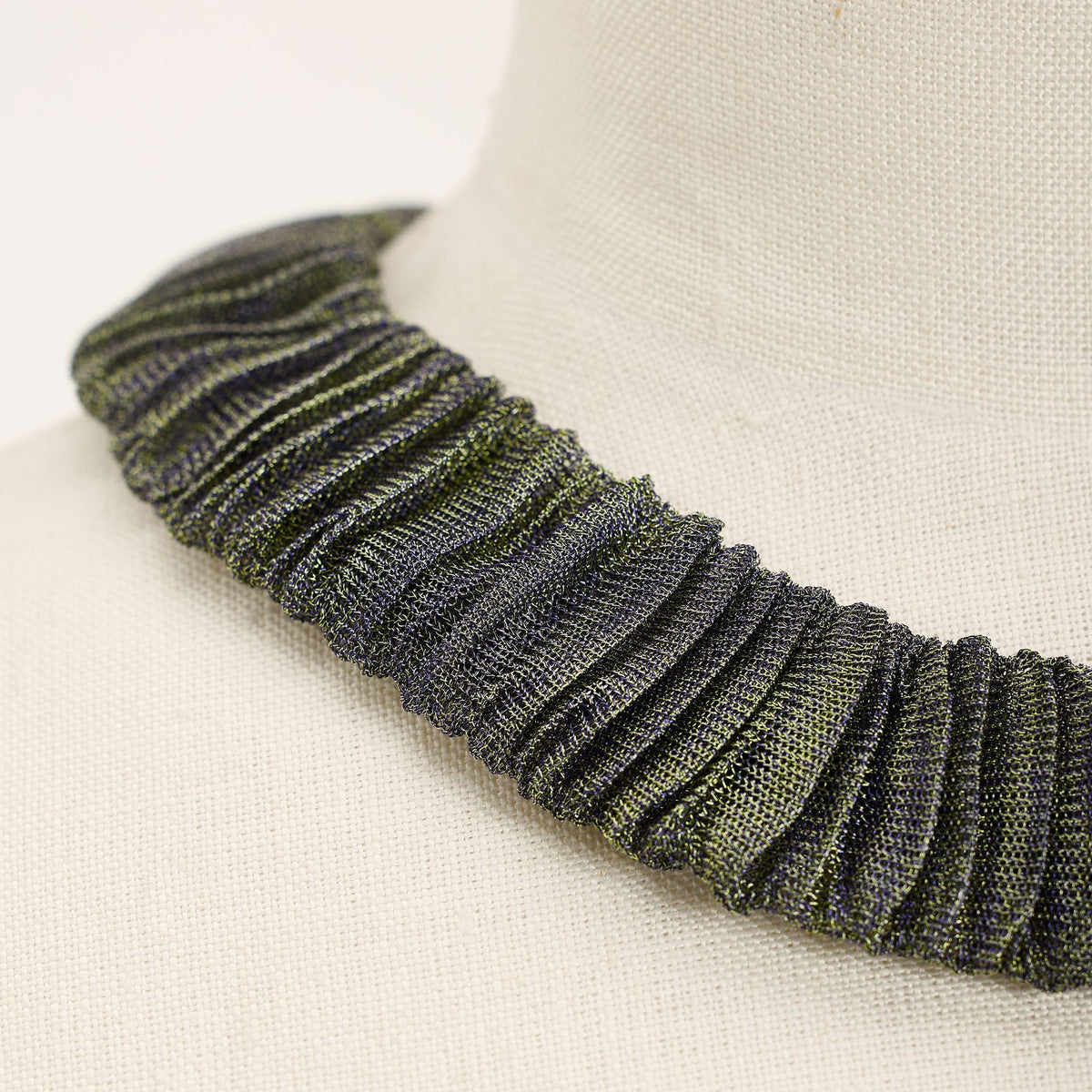 Sintesi Necklace, green purple