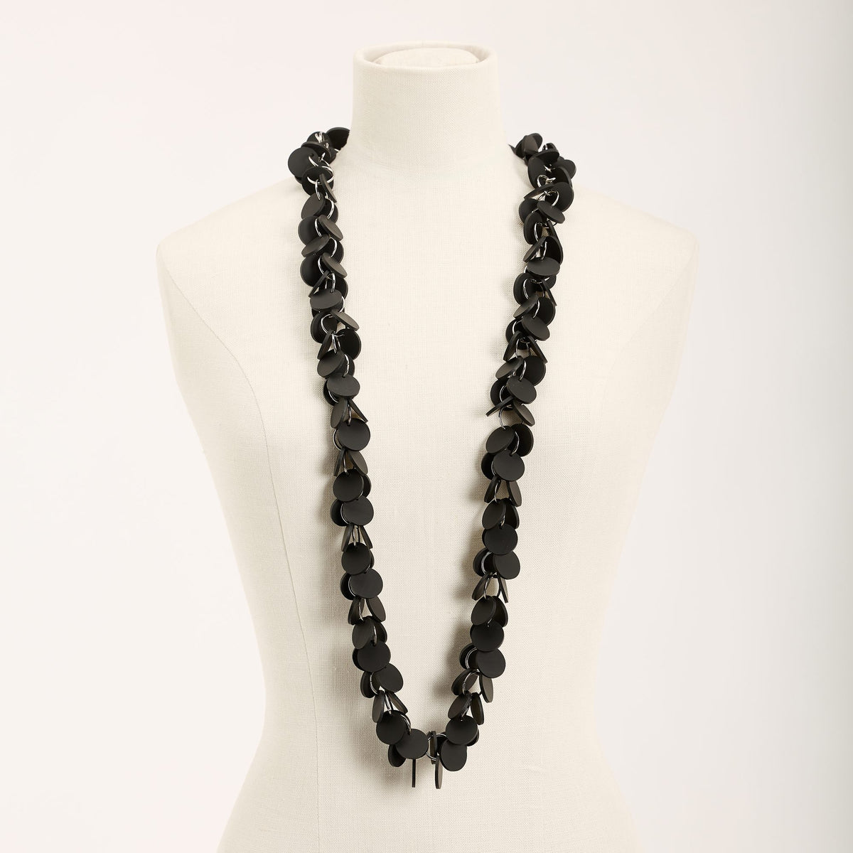Collana Wings Lunga, nero