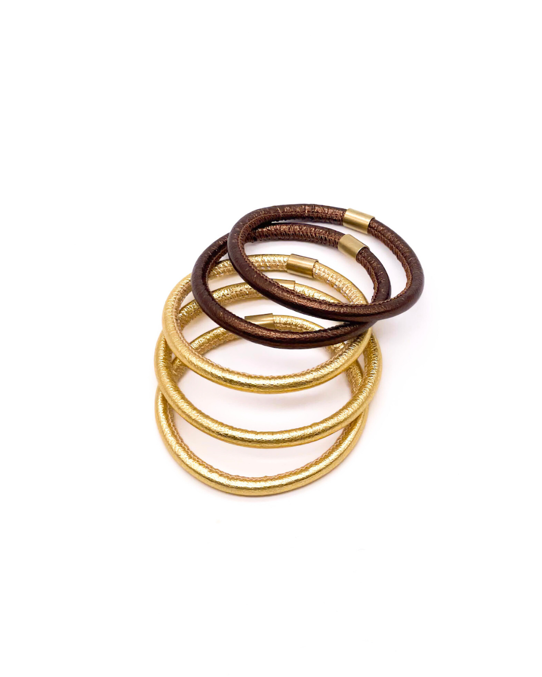 Zoe Mix bracelet leather
