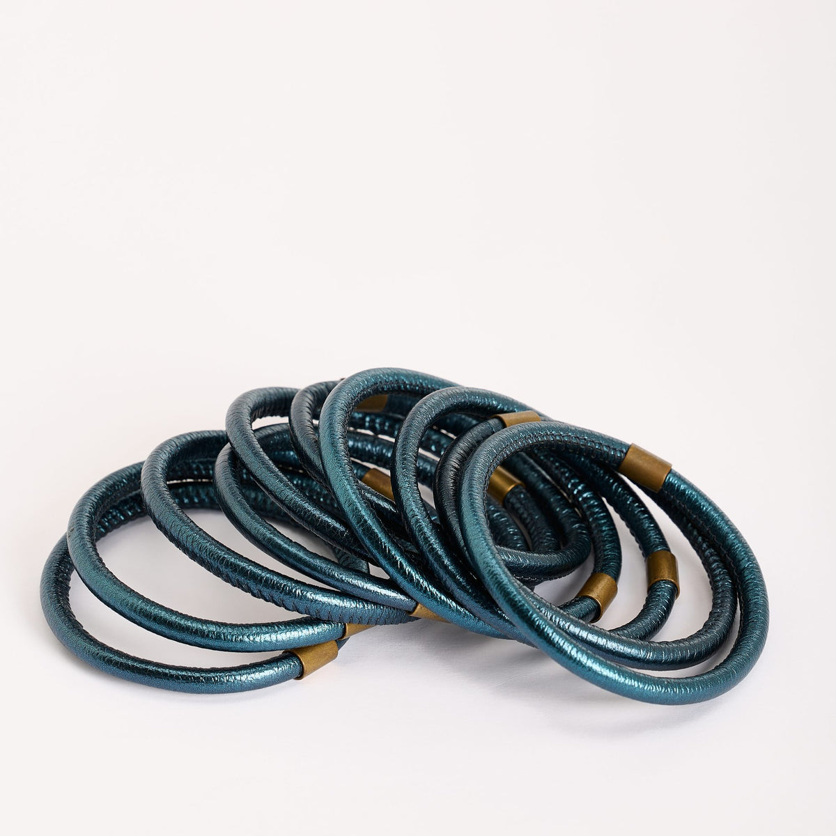 Bracciale Zoe 10, blu metallizzato